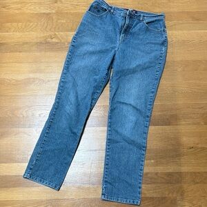 Gloria Vanderbilt Blue Straight Leg Jeans size 10